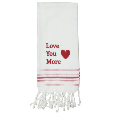 Red Love you More Towel ET000017 - The Fox Decor